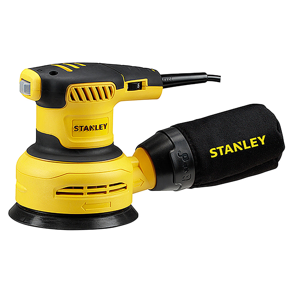 Lixadeira roto-orbital 5", 300W, STANLEY