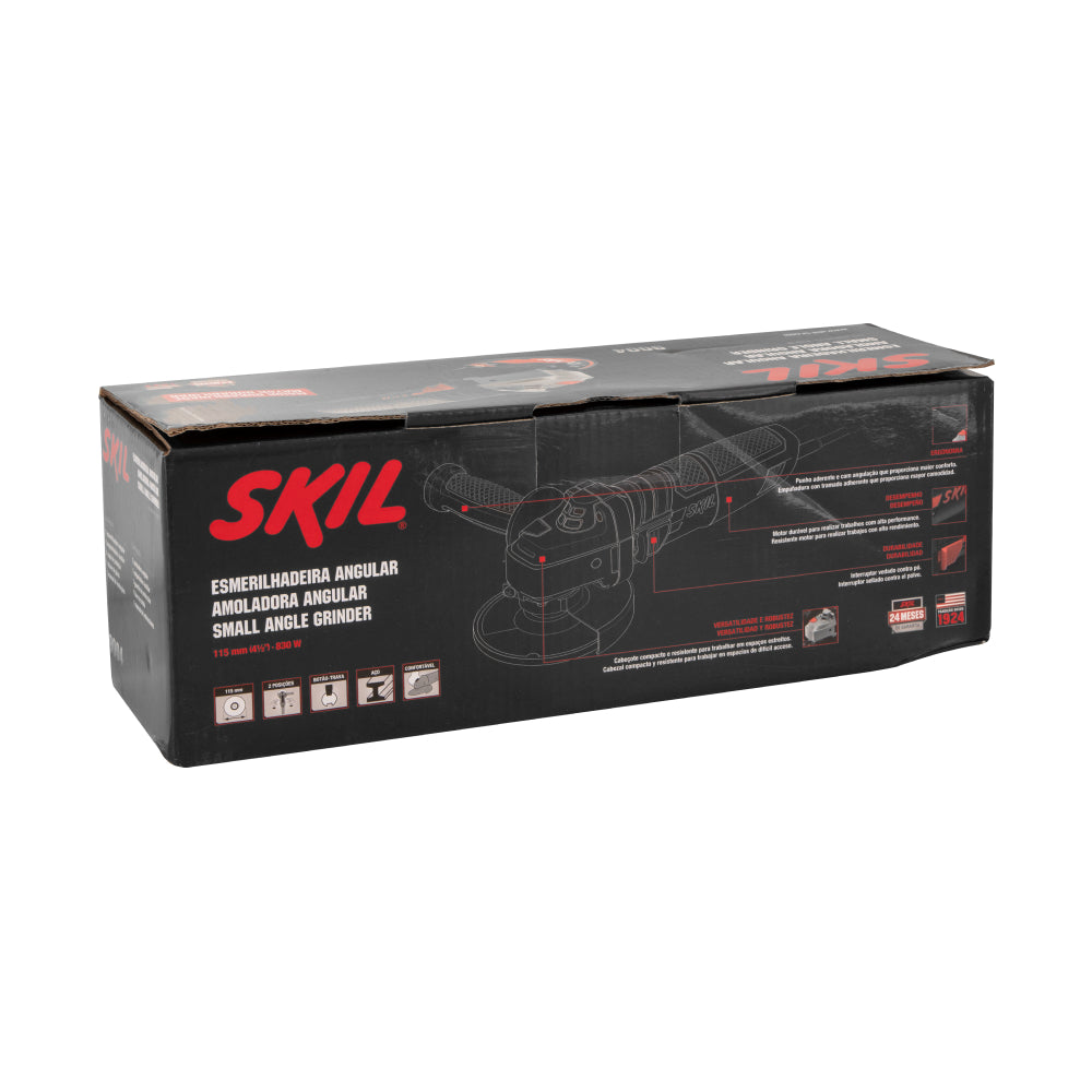 Esmerilhadeira angular 4.1/2", 830 W, 9004 SKIL