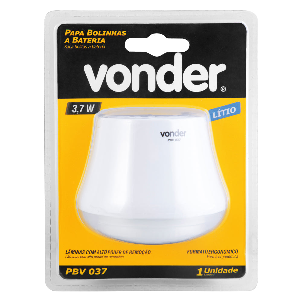 Papa bolinhas a bateria, PBV 037, VONDER
