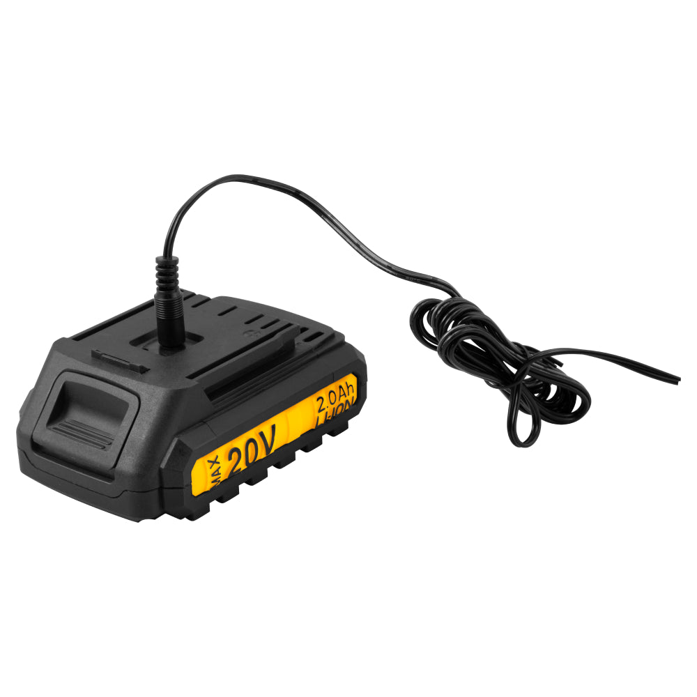Parafusadeira/furadeira com impacto a bateria, 20 V, fonte de carregamento bivolt automática, VONDER PLUS
