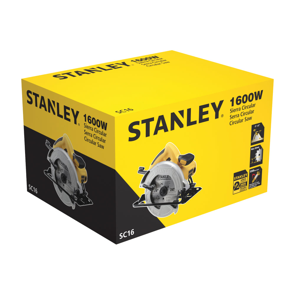 Serra circular 7.1/4", 1600 W, STANLEY