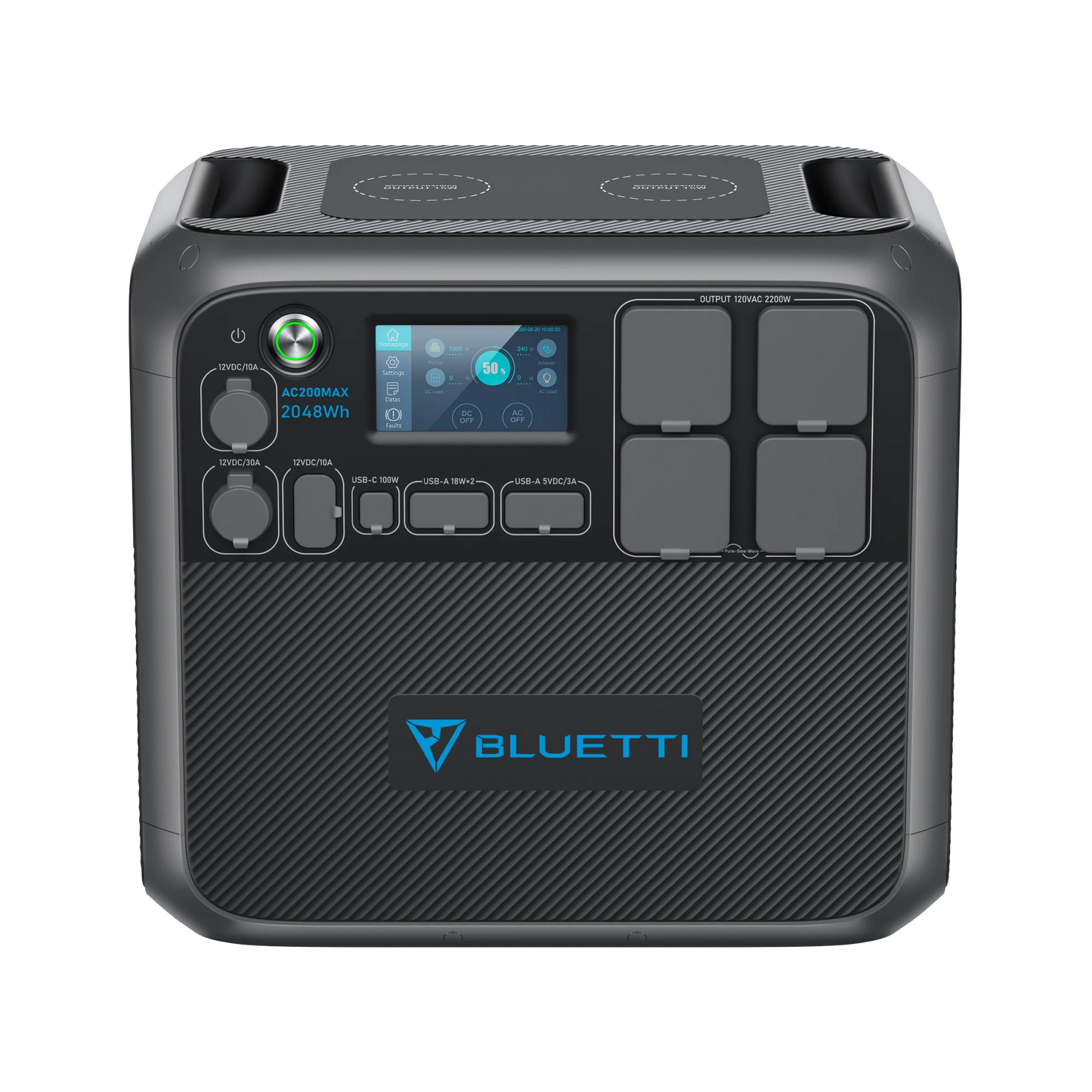 BLUETTI AC200MAX Central Elétrica Expansível | 2.200 W 2.048 Wh