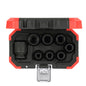 Jogo de soquetes de impacto sextavados, encaixe de 1/2", GEDORE RED