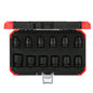 Jogo de soquetes de impacto sextavados, encaixe de 1/2", GEDORE RED