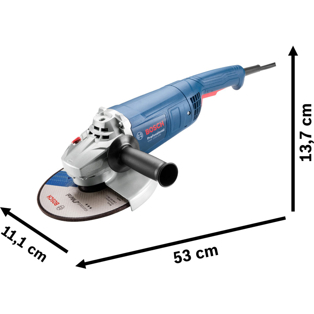 Esmerilhadeira angular 9”，2.200W,  BOSCH