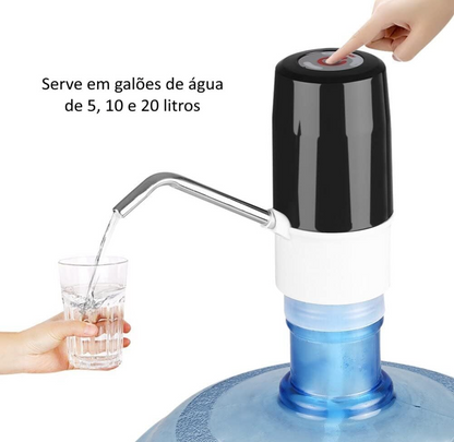 Dispensador de Água Elétrico Recarregável - Praticidade e Saúde no Dia a Dia