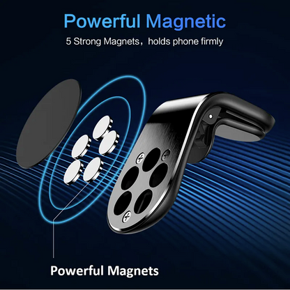 Suporte Celular 360° Automotivo Magnético Veicular Mtg-208