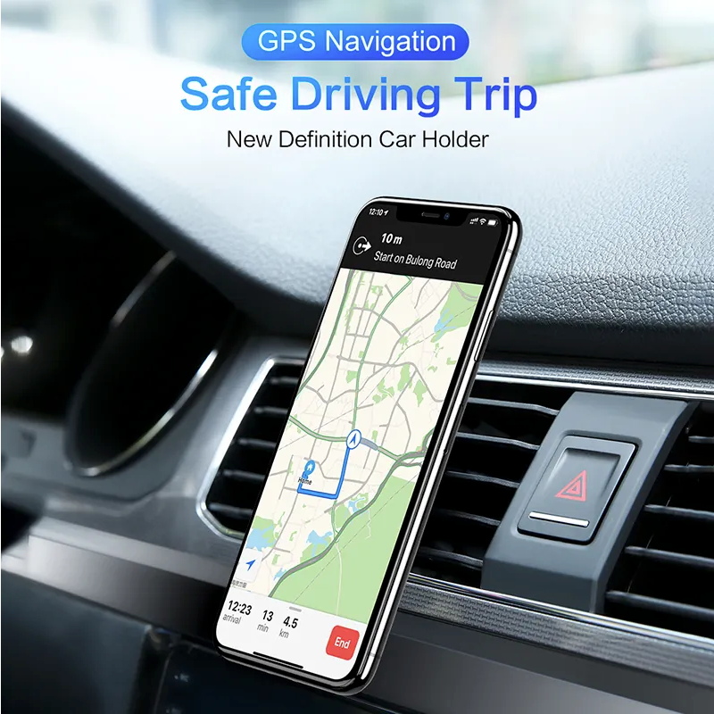 Suporte Celular 360° Automotivo Magnético Veicular Mtg-208