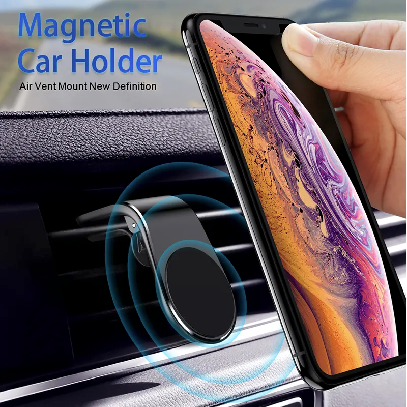 Suporte Celular 360° Automotivo Magnético Veicular Mtg-208