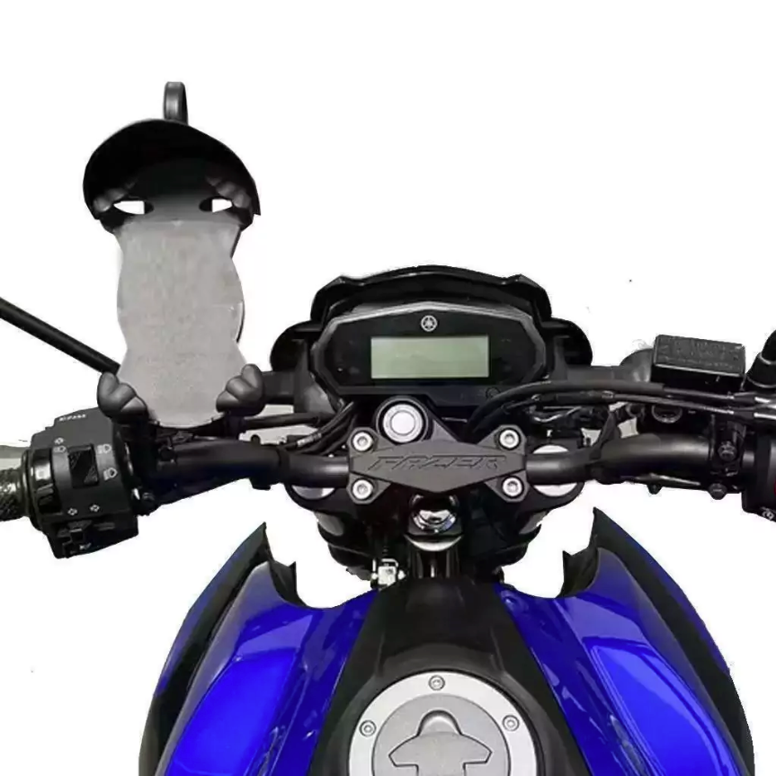 SUPORTE DE PLÁSTICO PARA CELULAR/GPS MOTOCICLETA - TOMATE MTG-251