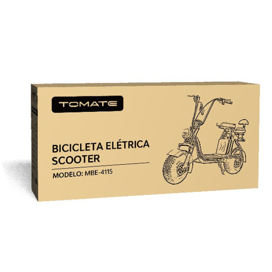 Bicicleta Scooter Elétrica MBE-4115 – Desempenho e Conforto para Seus Deslocamentos