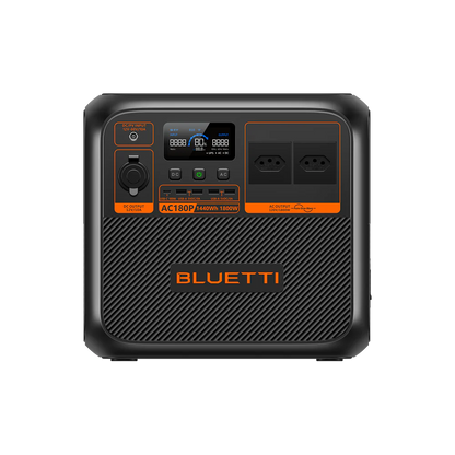 BLUETTI AC180P Estação de Energia Solar Portátil | 1.800 W 1.440 Wh