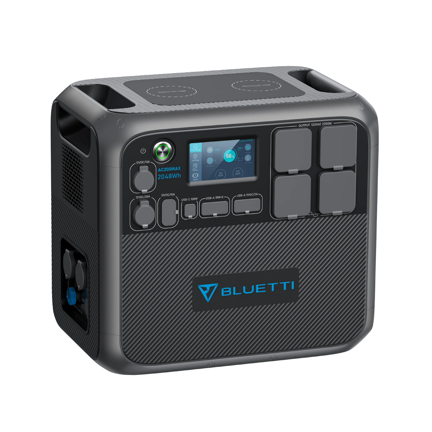 BLUETTI AC200MAX Central Elétrica Expansível | 2.200 W 2.048 Wh