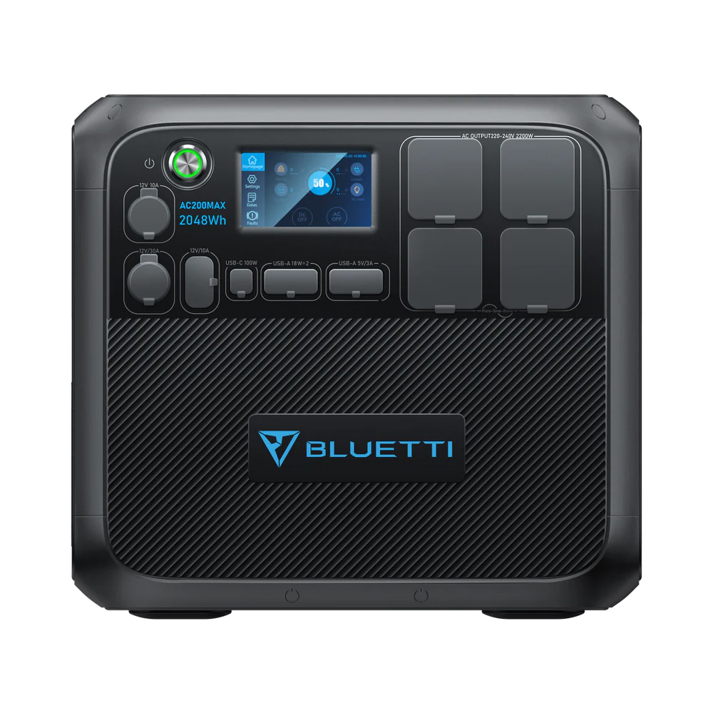 BLUETTI AC200MAX Central Elétrica Expansível | 2.200 W 2.048 Wh