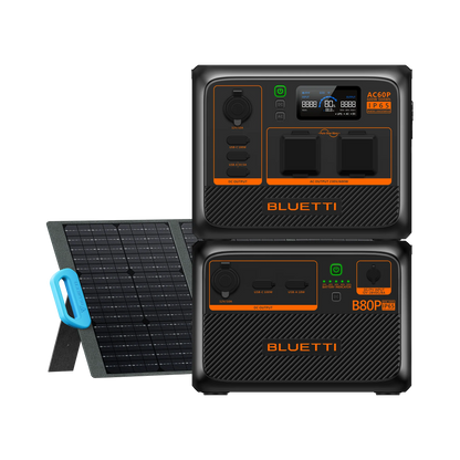 BLUETTI AC60P Estação de Energia Portátil | 600 W 504 Wh