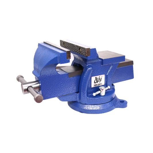 Torno Morsa de Bancada Giratório 5" (7.5KG) com Trava Reforçada e Bigorna