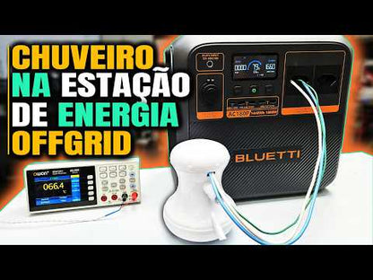BLUETTI AC180P Estação de Energia Solar Portátil | 1.800 W 1.440 Wh